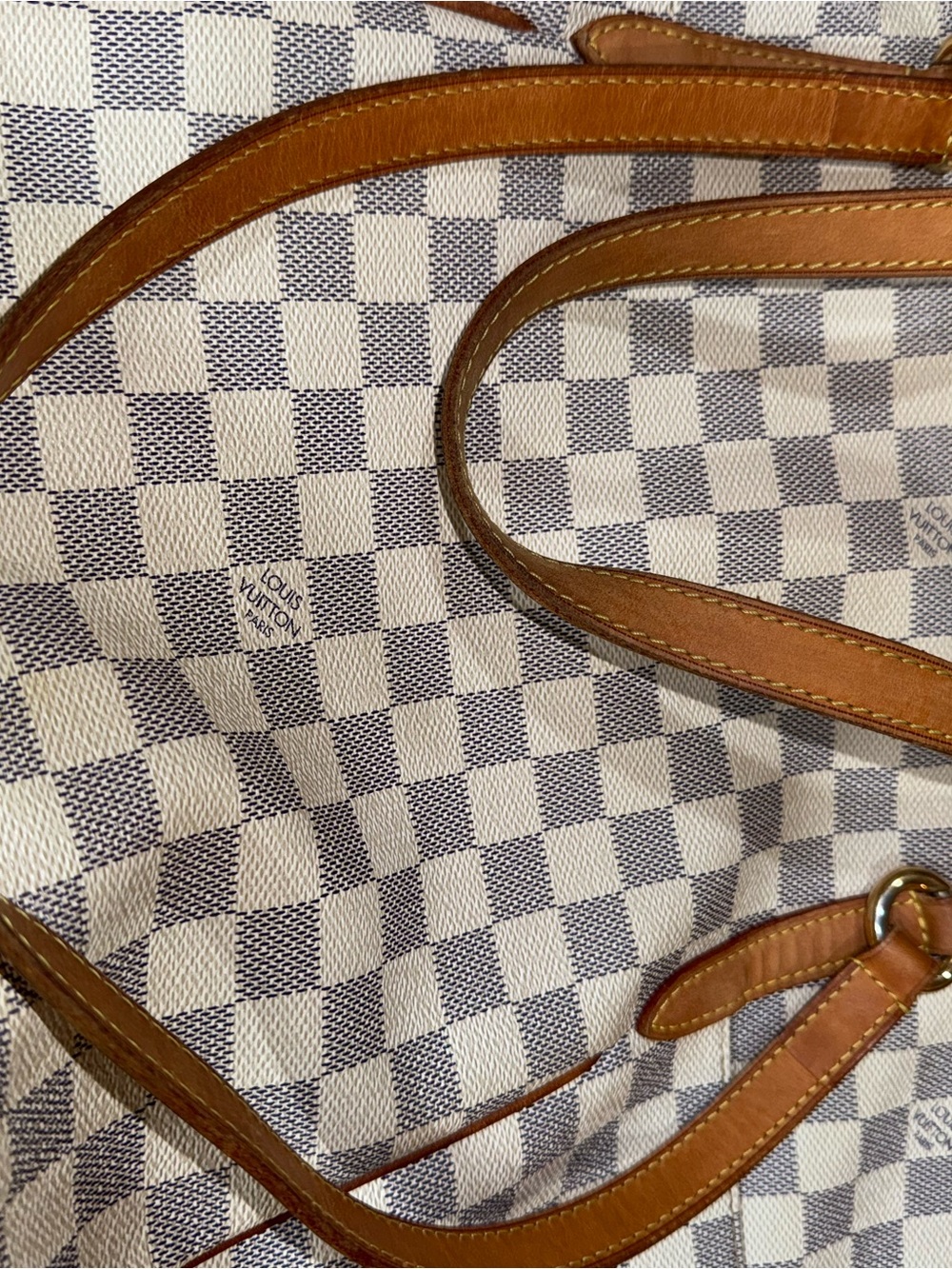 Louis Vuitton Damier Azur Totally GM with COA, Dust Bag - Picture 13 of 16